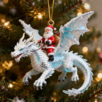 Santa’s Dragon Riders Ornament Collection