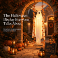 🔥Last Day 49% OFF - 71'' Spooky Hanging Ghost Porch Swing Ornament