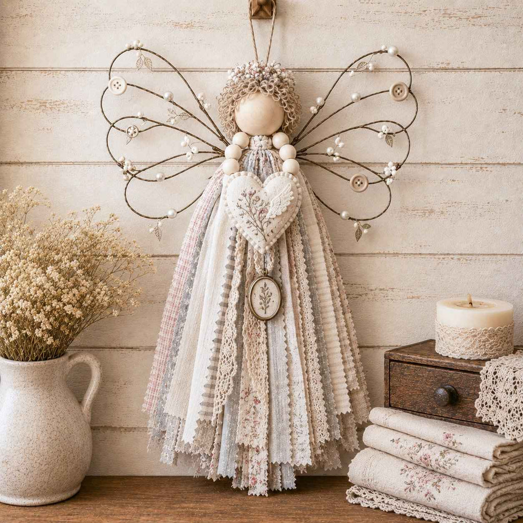 🔥HOT SALE - 🪽 Angel Fabric Hanging DIY Kit