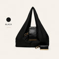 Toworkact™ Varelli Charm Transformable Bag – Stylish Vegan Leather Tote & Keychain Charm